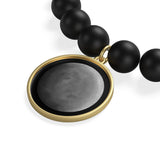 Full Moon Matte Onyx Bracelet