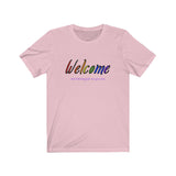 Welcome Basic Unisex Short Sleeve Tee - English