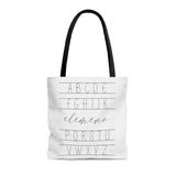 Elemeno Tote Bag