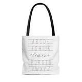 Elemeno Tote Bag