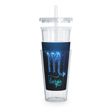 Scorpio Plastic Tumbler with Straw
