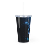 Taurus Plastic Tumbler with Straw