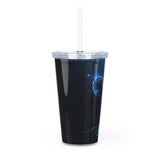 Aries Plastic Tumbler with Straw