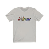 Welcome Basic Unisex Short Sleeve Tee - English
