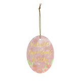 Valuable Important Worthy Ceramic Ornament