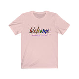 Welcome Basic Unisex Short Sleeve Tee - English