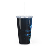 Libra Plastic Tumbler with Straw