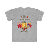 Fall of the Patriarchy Kids Regular Fit Tee