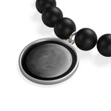 Full Moon Matte Onyx Bracelet