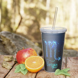 Scorpio Plastic Tumbler with Straw