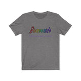 "Welcome" Basic Unisex Short Sleeve Tee - Spanish