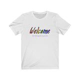 Welcome Basic Unisex Short Sleeve Tee - English