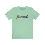 "Welcome" Basic Unisex Short Sleeve Tee - Spanish