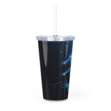 Aquarius Plastic Tumbler with Straw