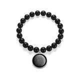 Full Moon Matte Onyx Bracelet