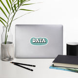 DATA Single sticker