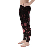 Black and Rose Gold Front Gusset Leggings