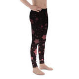 Black and Rose Gold Front Gusset Leggings