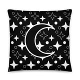 Moon and Stars Toss Pillow