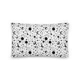 Moon and Stars Toss Pillow