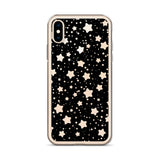 Sheer Tossed Star iPhone Case