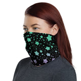 Tossed Stars Neck Gaiter