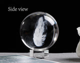 Personalized Laser Engraved Crystal Ball