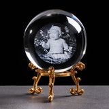 Personalized Laser Engraved Crystal Ball