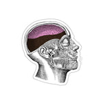 Coffee Brain Kiss-Cut Stickers