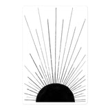 Night Sun Vinyl Sticker