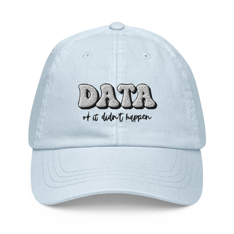 Pastel DATA Baseball Hat