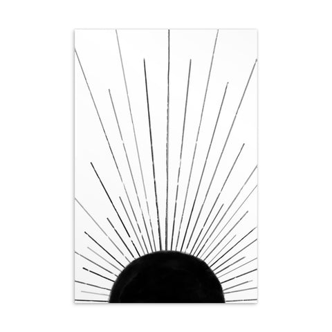 Black Sun Postcard